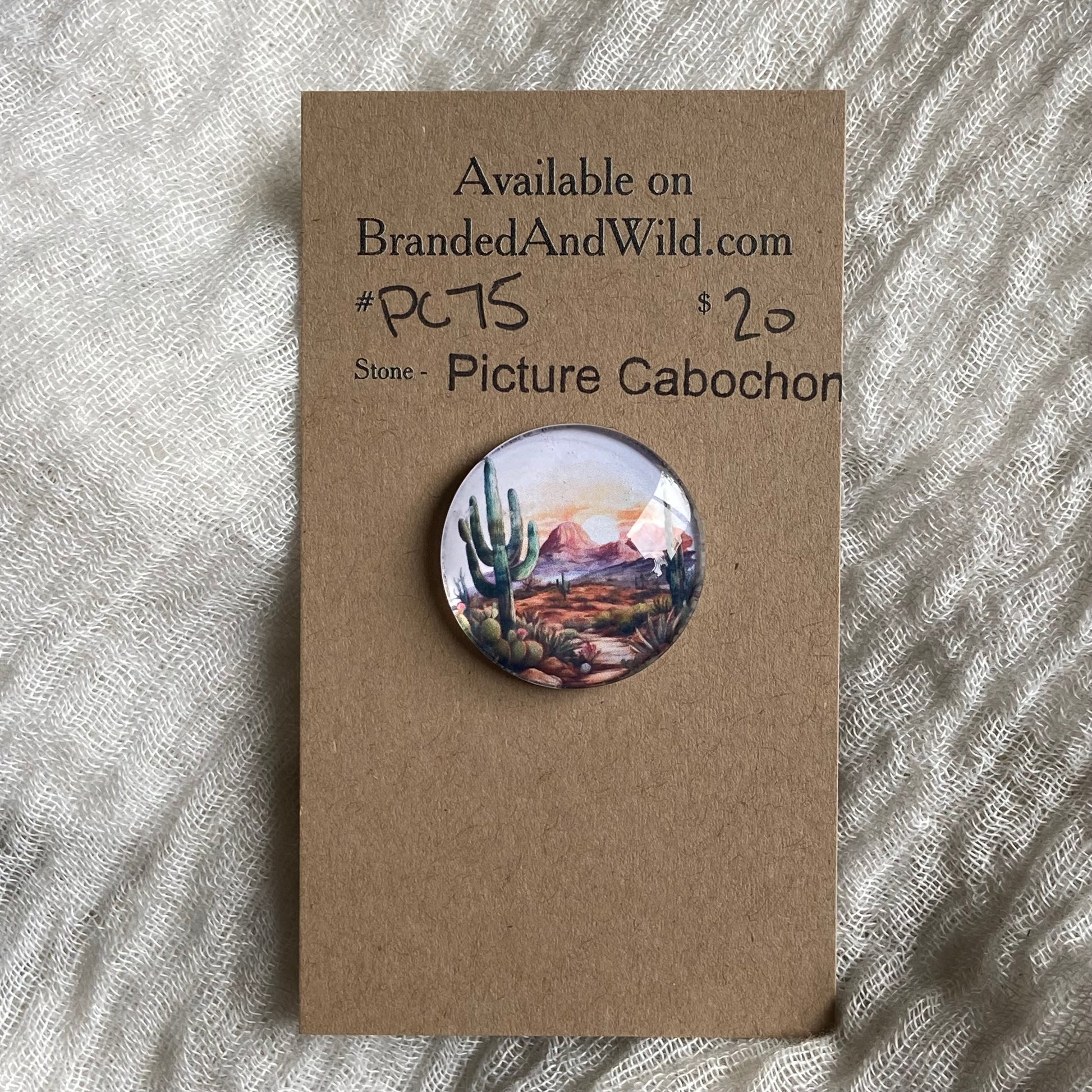 Picture Cabochon - Cabochon - PC75 7B6C3048-3E8D-4315-B26B-B82D92A807DB Brandedandwild.com