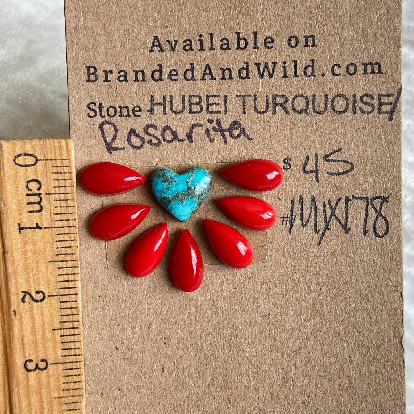 Rosarita / Hubei Cabochon - Mix178 7B716175-0806-4C8D-9538-8DB26B083932 Brandedandwild.com