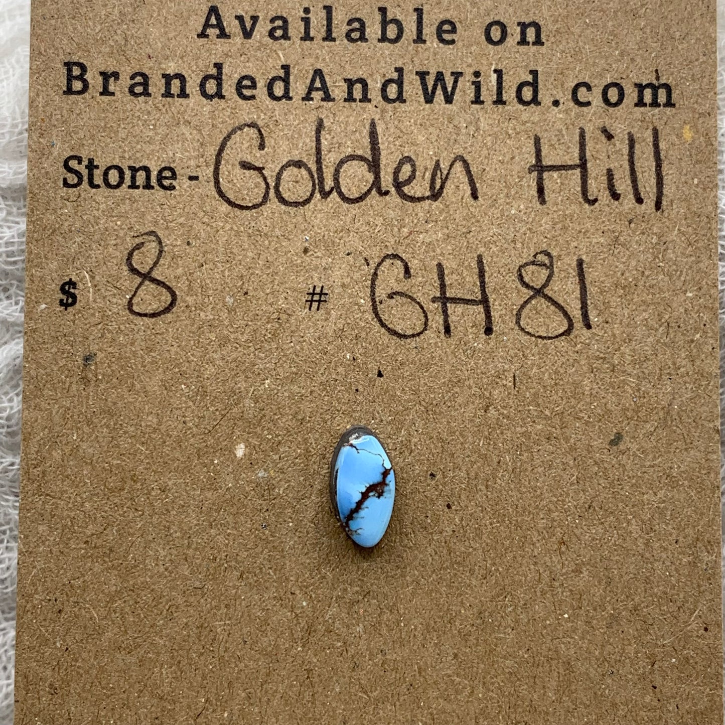 Golden Hill Turquoise Cabochon - GH81