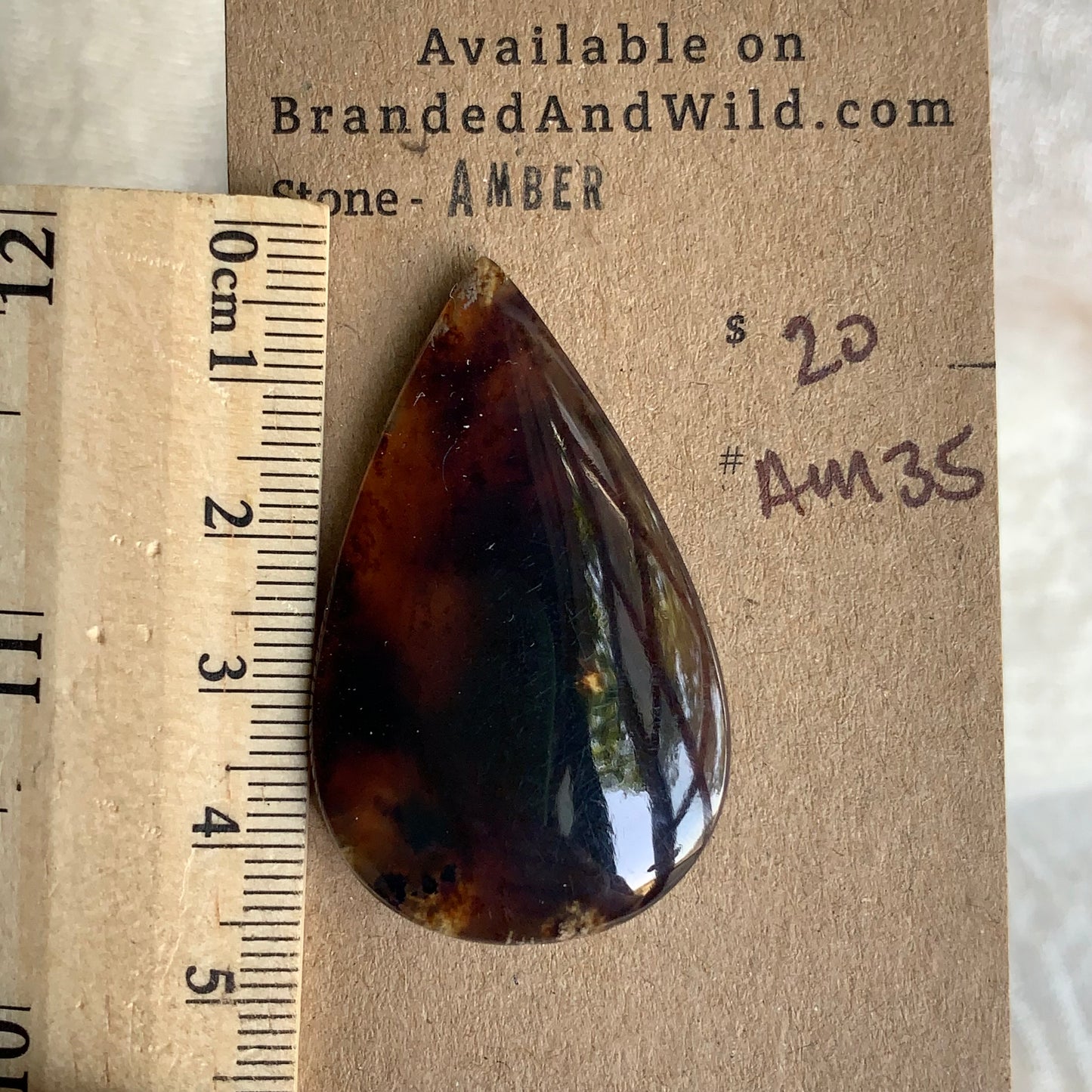Amber Cabochon AM35