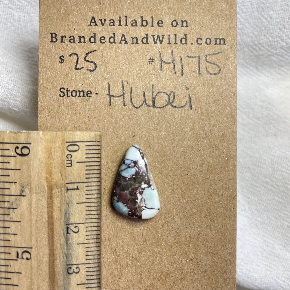 Hubei Turquoise Cabochon - H175 7C04D84F-F1DA-4B70-87BD-C8890A95DEBE Brandedandwild.com