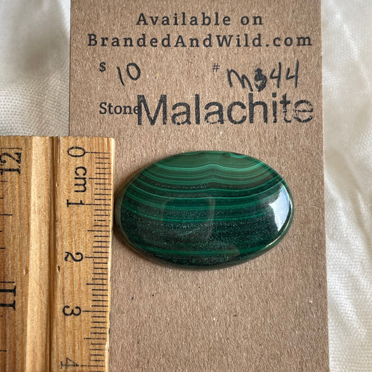 Malachite Cabochon - M44 7C369251-BC18-4296-82CA-14CEC36B02F4 Brandedandwild.com