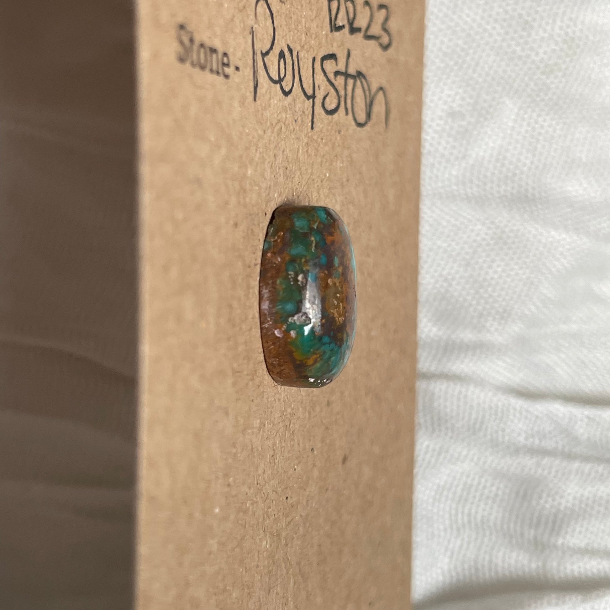 Royston Ribbon Turquoise Cabochon RR23 7C5D632E-EC28-41B1-BC1C-D3FB98F390F9 Brandedandwild.com
