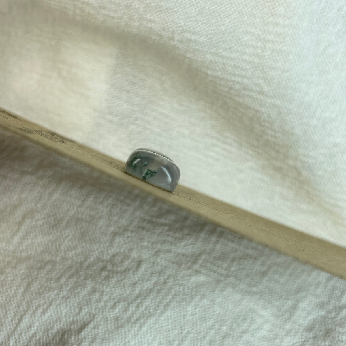 Moss Agate Cabochon - MA39 7C62FE37-CD69-4C0C-B4FD-DB7B4B38E12F Brandedandwild.com