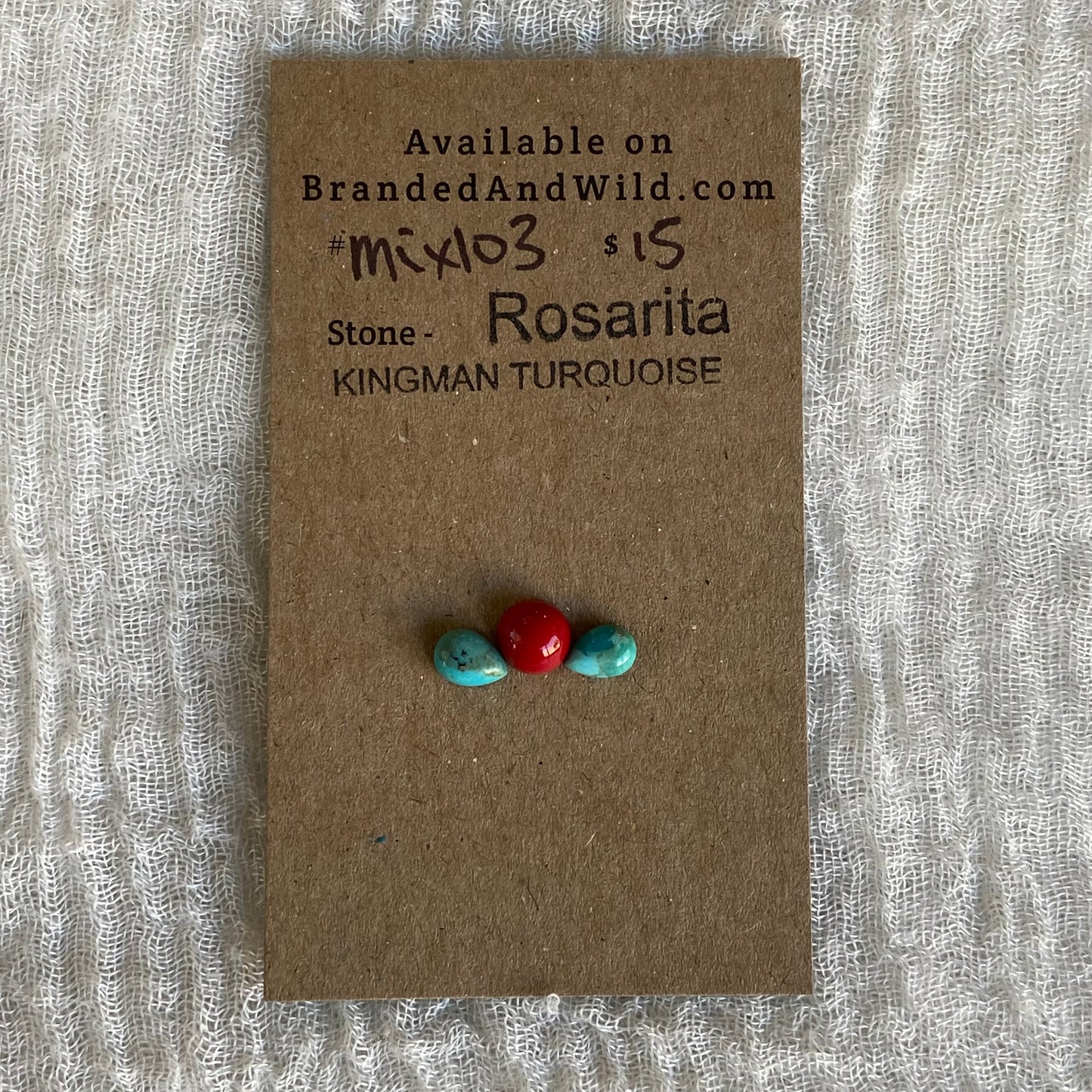 Rosarita / Kingman Cabochon - MIX95