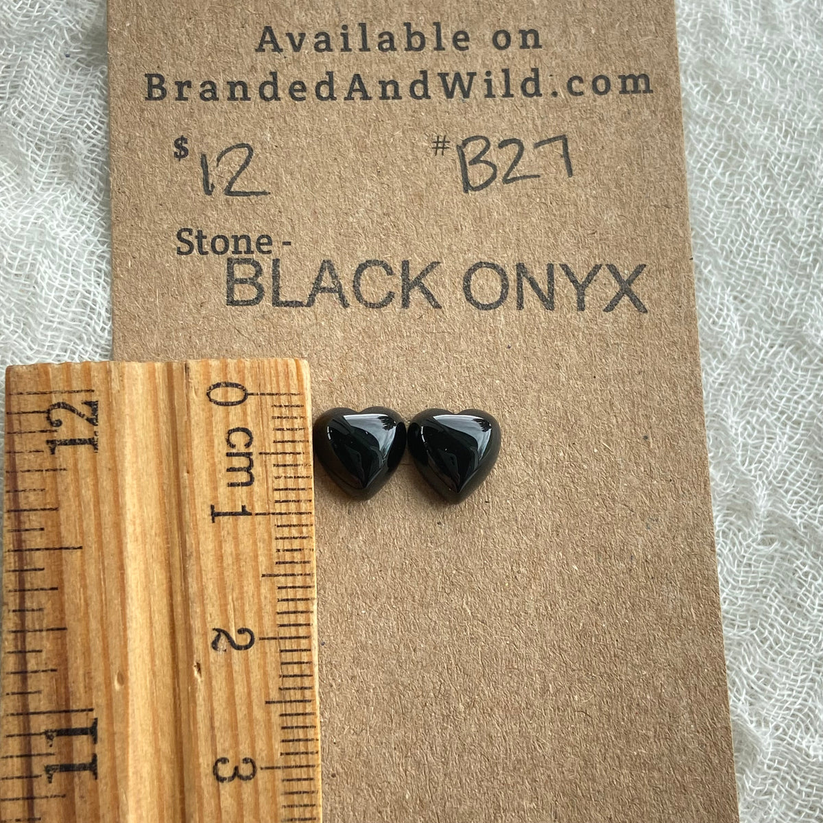 Black Onyx - Cabochon - B27