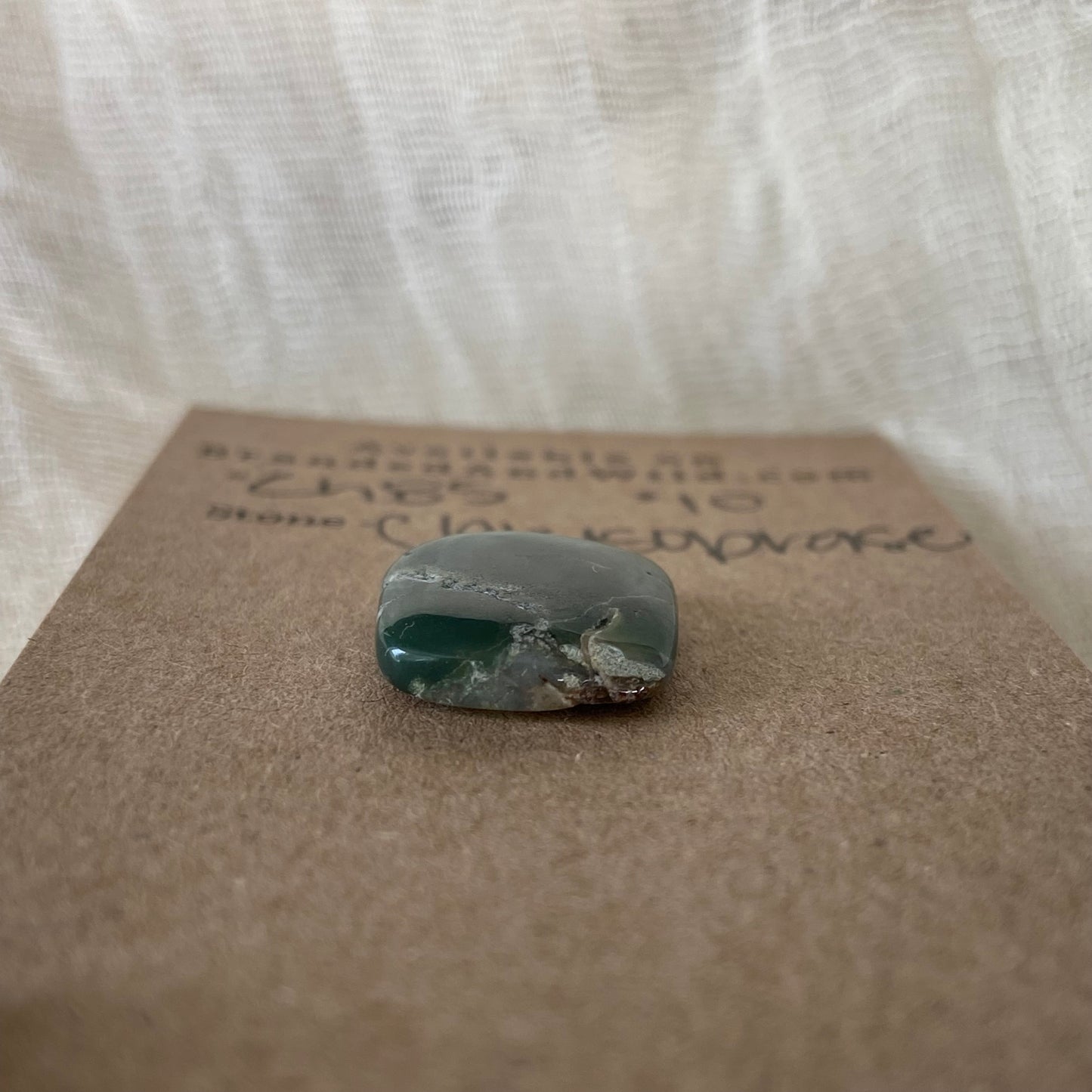 Chrysoprase Cabochon - Ch85 7C8B52D2-E468-4B09-BDAE-1C0180E84FB8 Brandedandwild.com