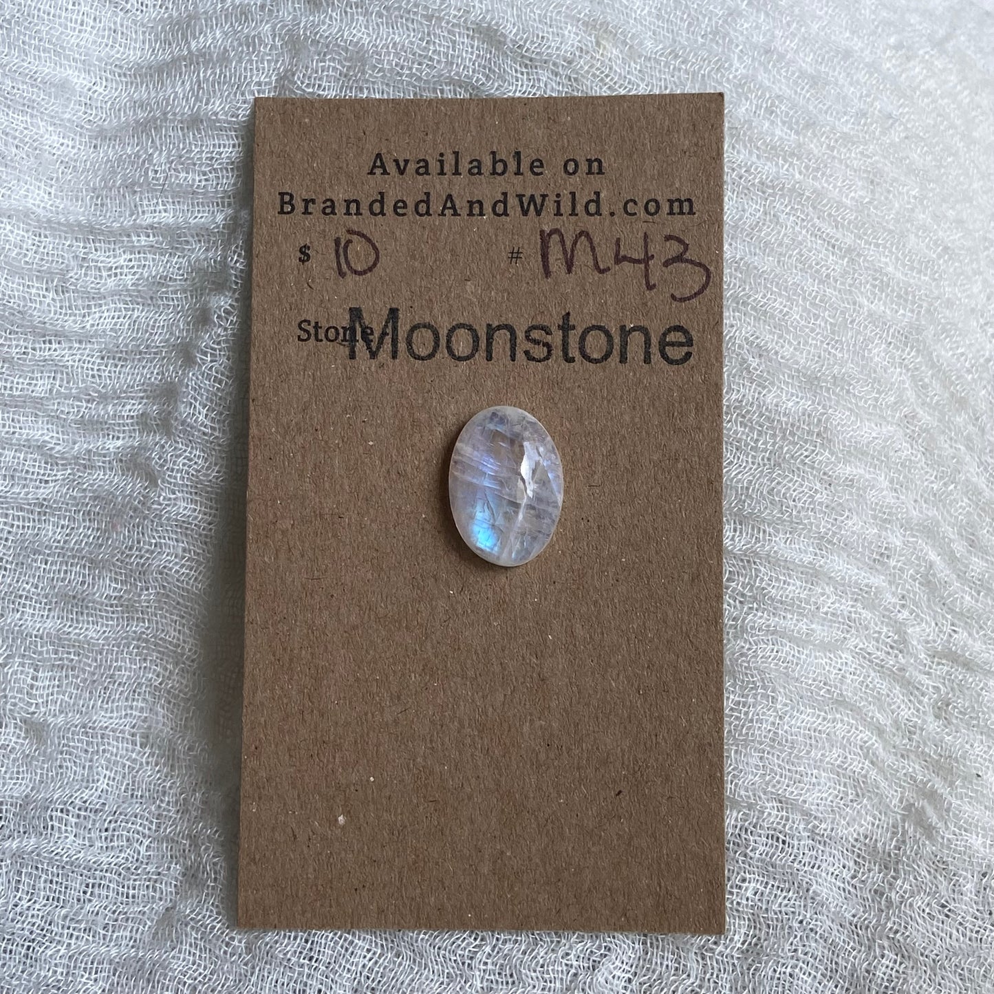 Moonstone Cabochon - M43
