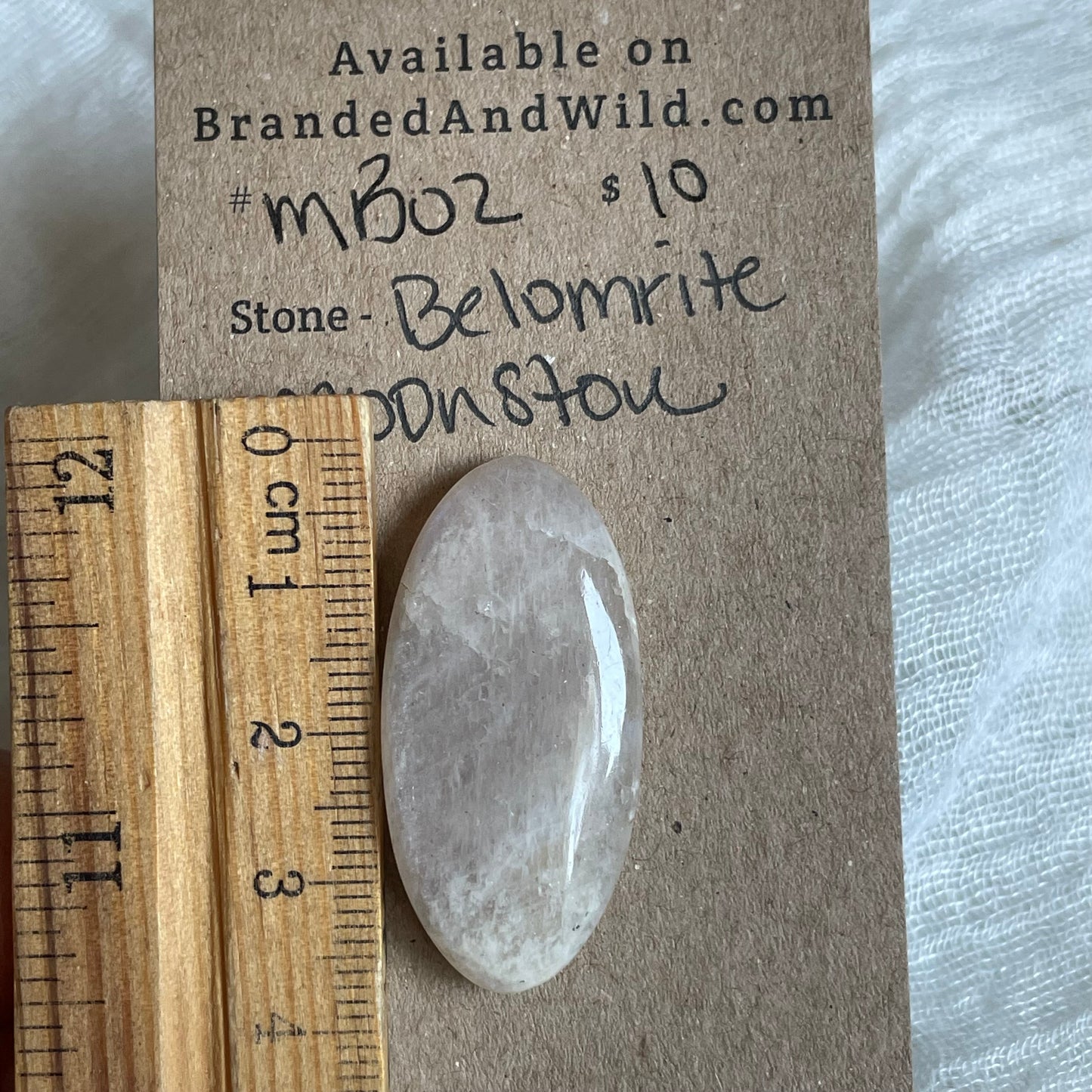 Belomrite Moonstone Cabochon - MB02