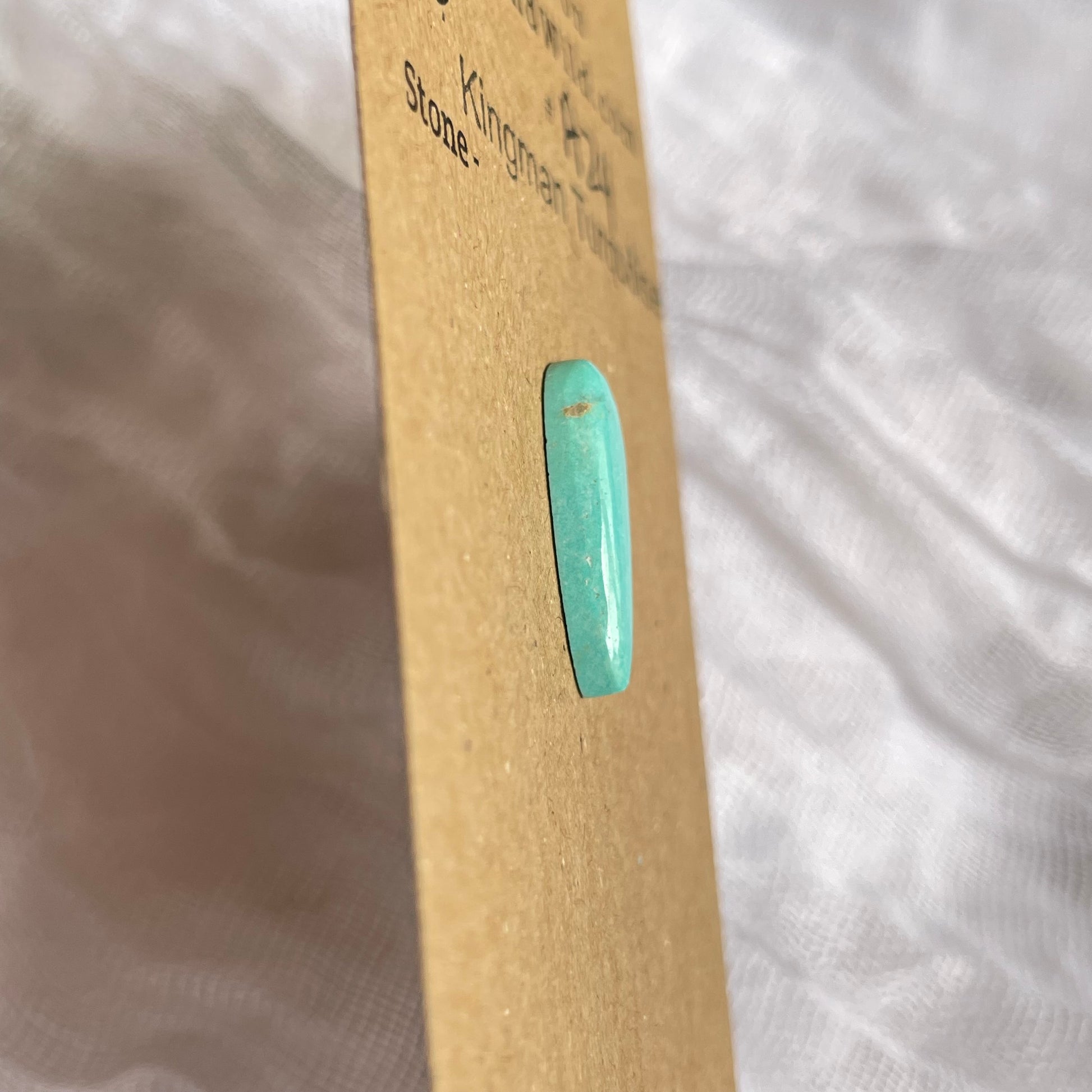 Kingman Turquoise Cabochon - KT24 7CEB3AB5-C3F7-4057-80A8-1C2346C41D0B Brandedandwild.com