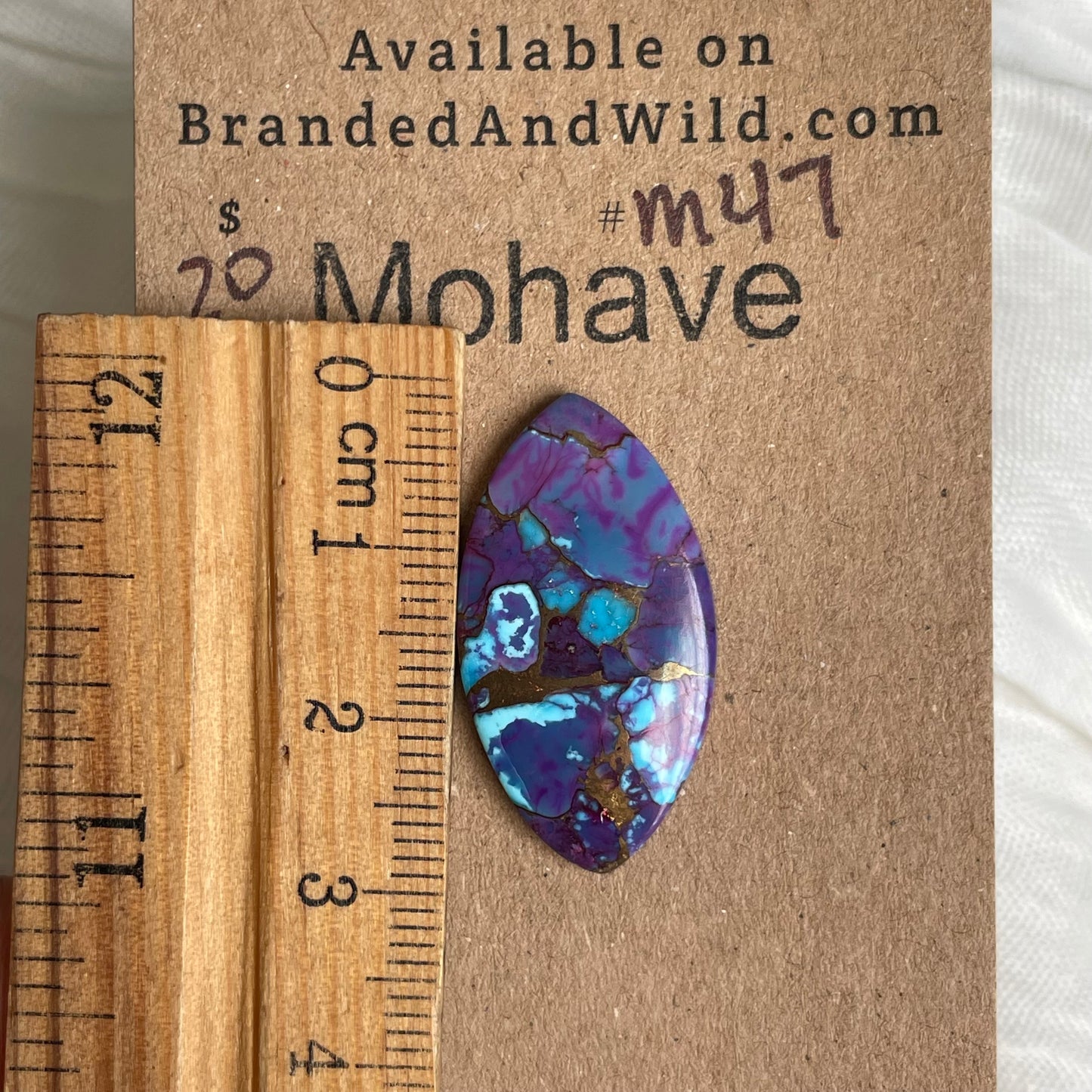 Mohave Cabochon - M47 Cabochon 7D0E9142-61F2-4814-AEB6-F5AD42498792 Brandedandwild.com