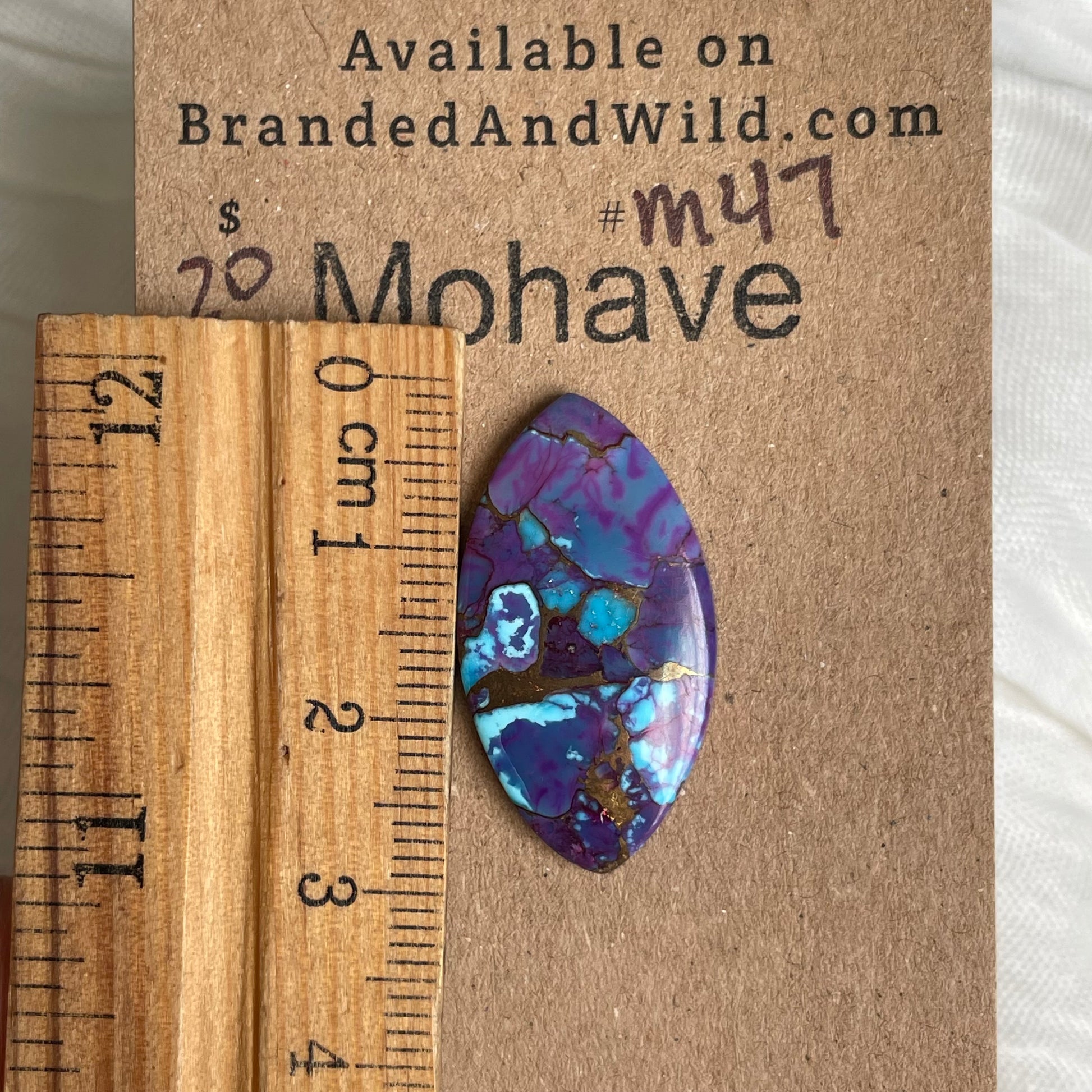 Mohave Cabochon - M47 Cabochon 7D0E9142-61F2-4814-AEB6-F5AD42498792 Brandedandwild.com