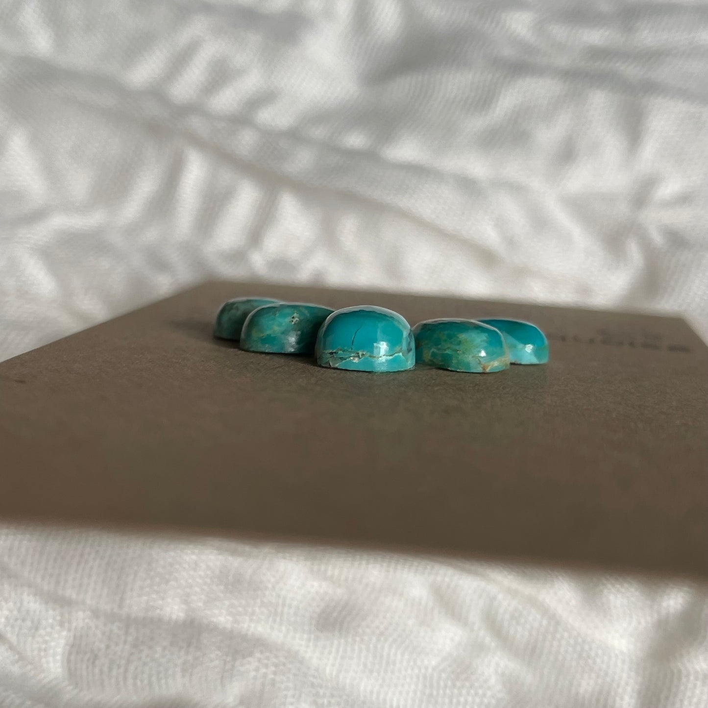 Kingman Turquoise Cabochon - KT91 7D123F82-AA6F-4A32-99CC-3C56CA87B0E7 Brandedandwild.com