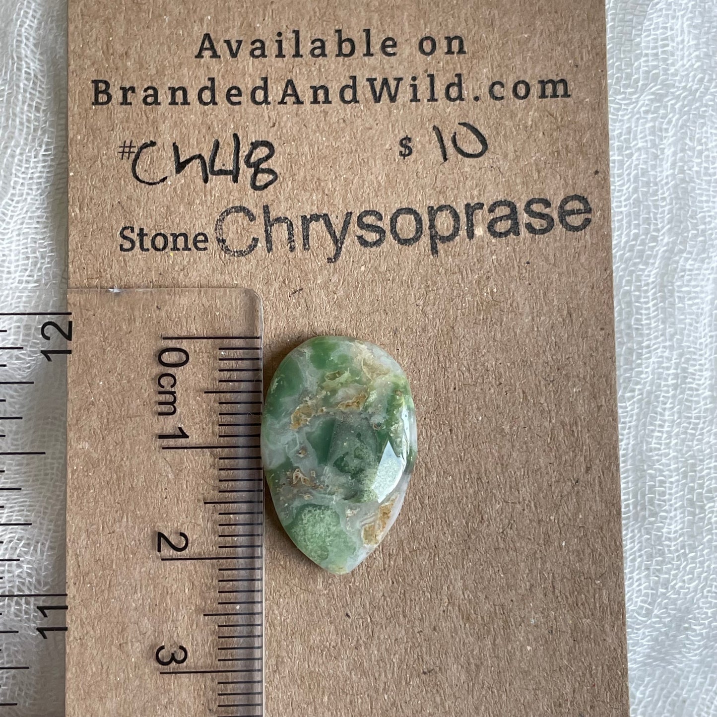Chrysoprase Cabochon - Ch48