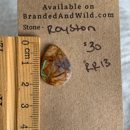 Royston Ribbon Turquoise Cabochon RR13