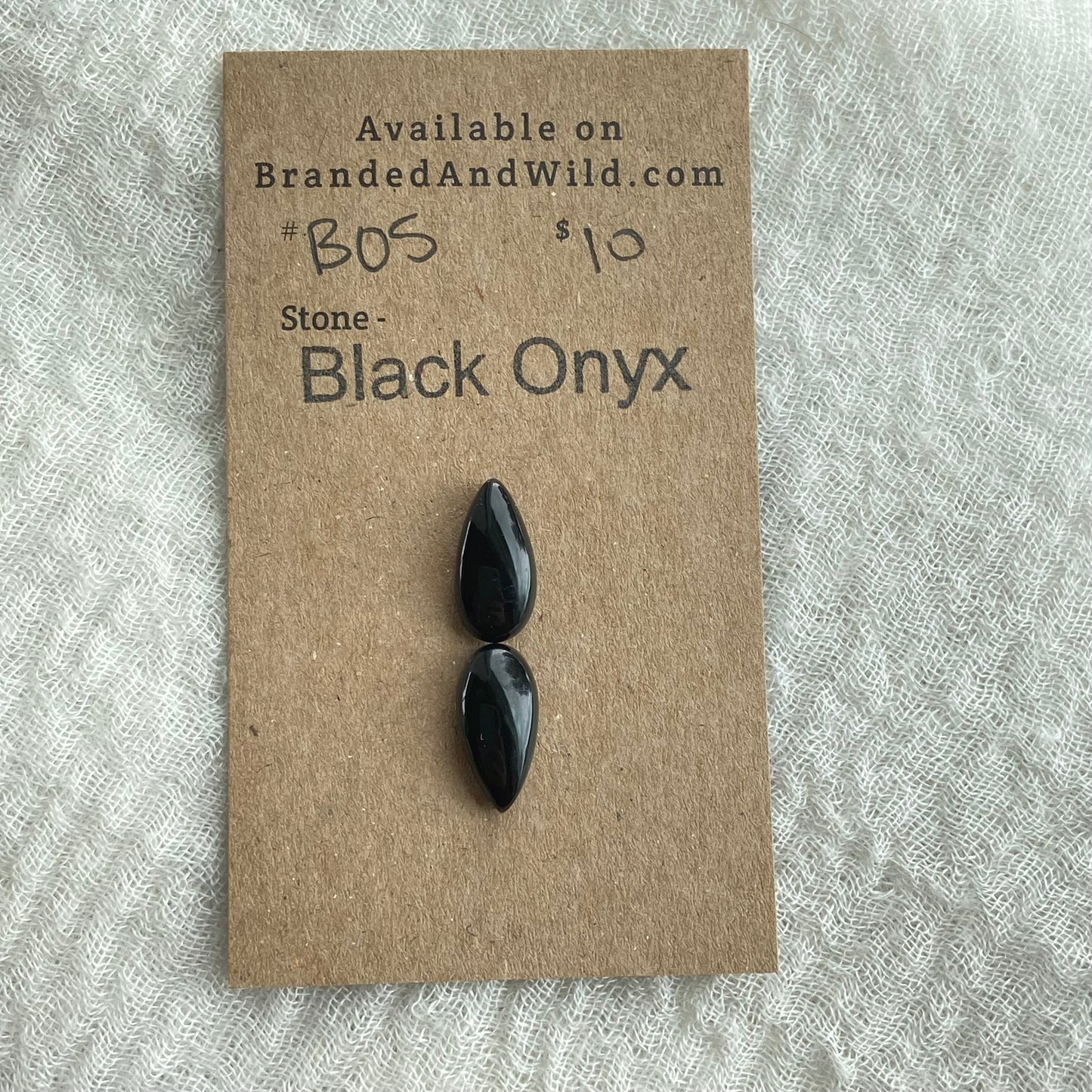 Black Onyx - Cabochon - B05