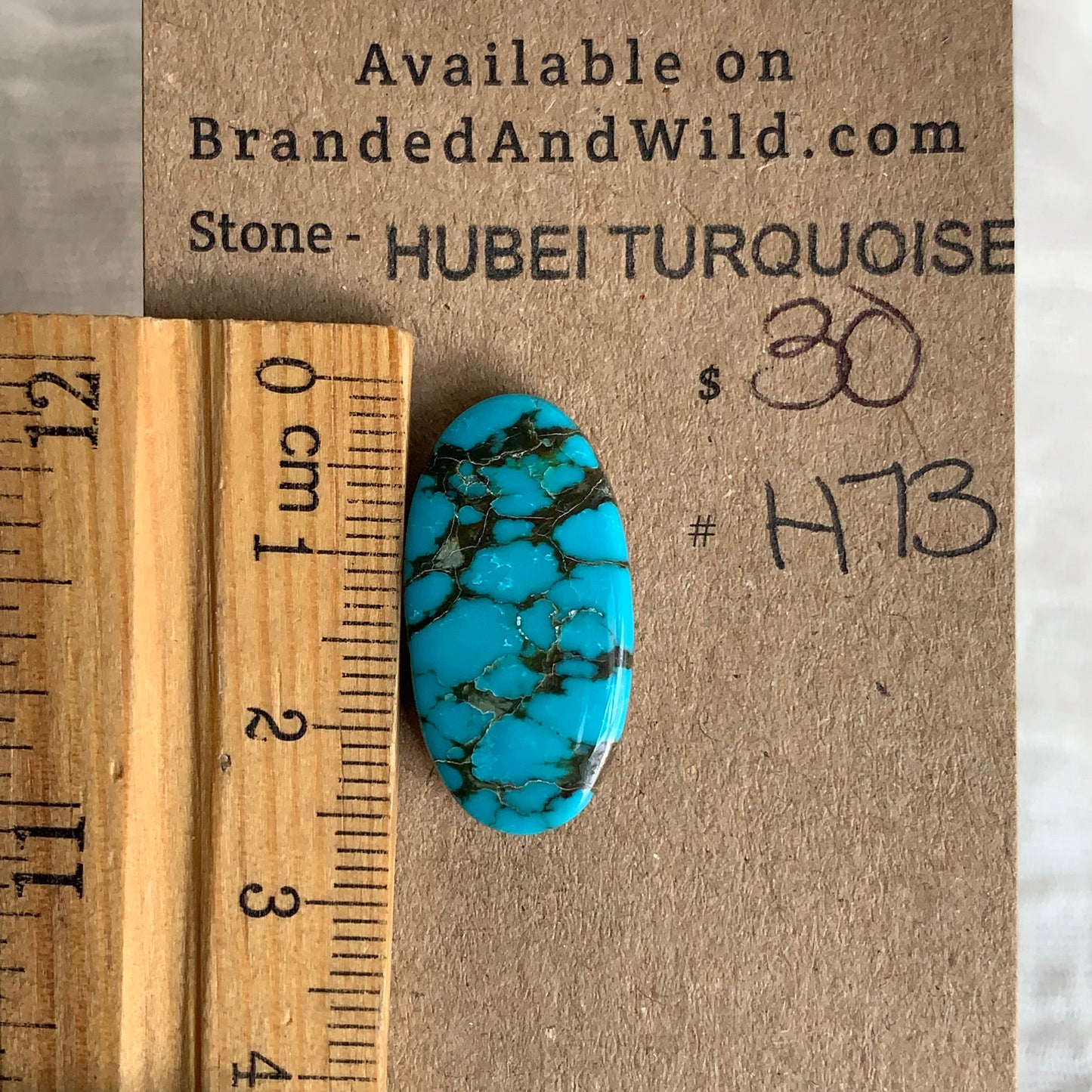 Hubei Turquoise Cabochon - H73