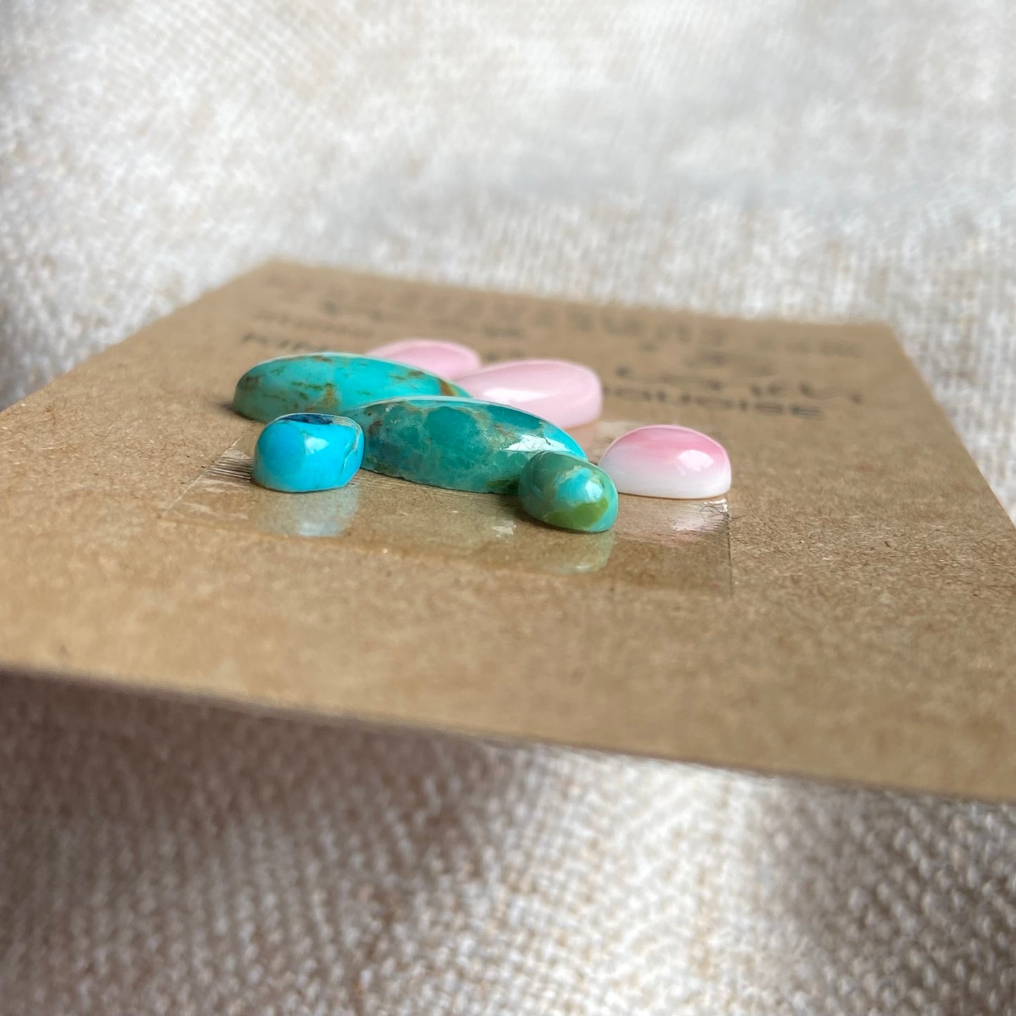 Pink Conch / Kingman Cabochon - PK38