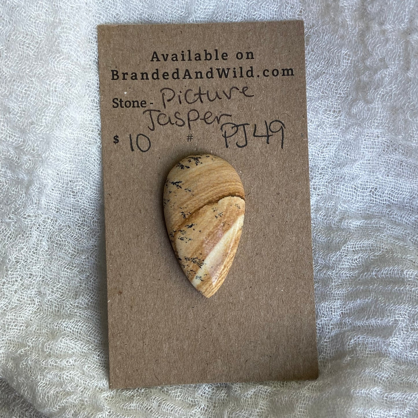 Picture Jasper Cabochon - PJ49