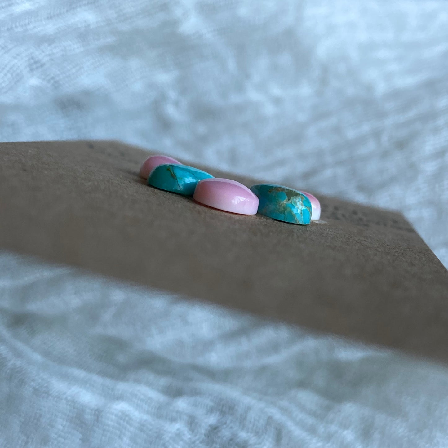 Pink Conch / Oyster Shell Cabochon - PK17