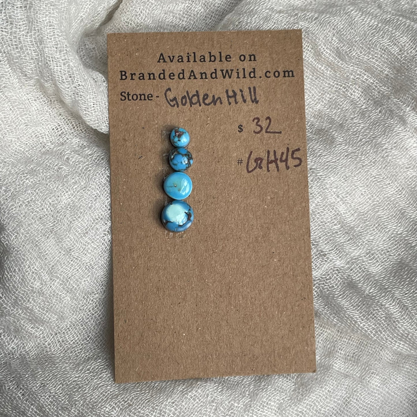 Golden Hill Turquoise Cabochon - GH45