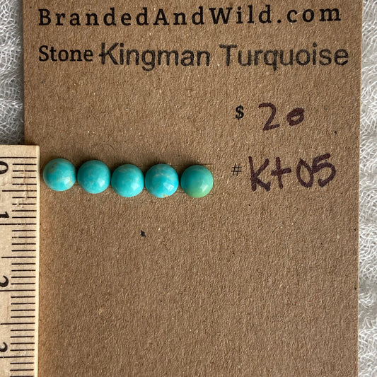 Kingman Turquoise Cabochon - KT05