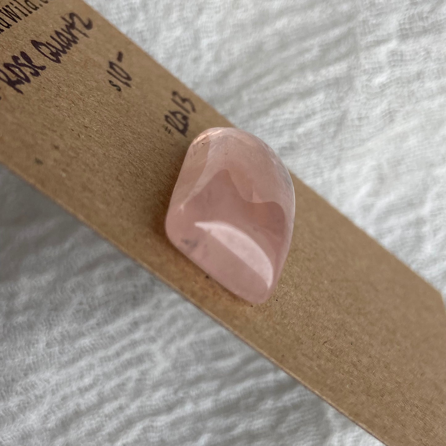 Rose Quartz Cabochon - RQ13