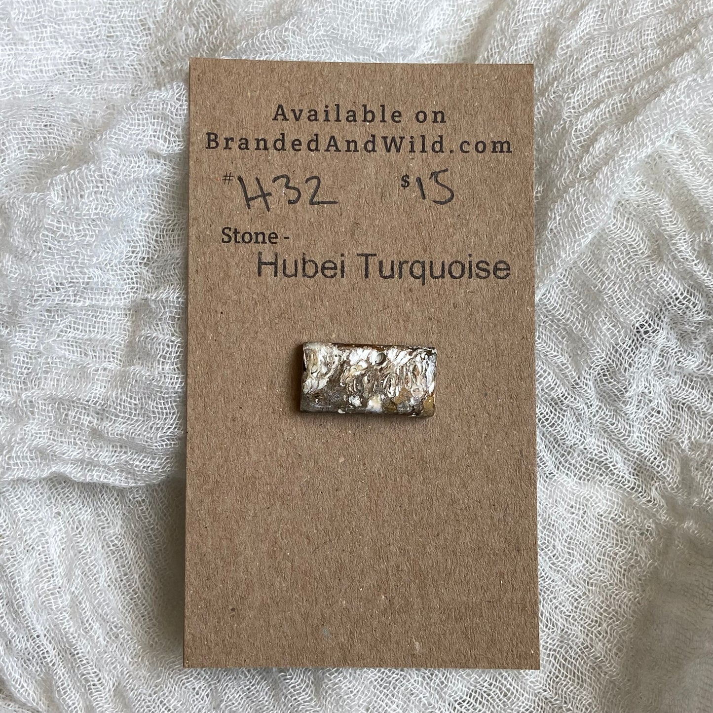 Hubei Turquoise Cabochon - H32