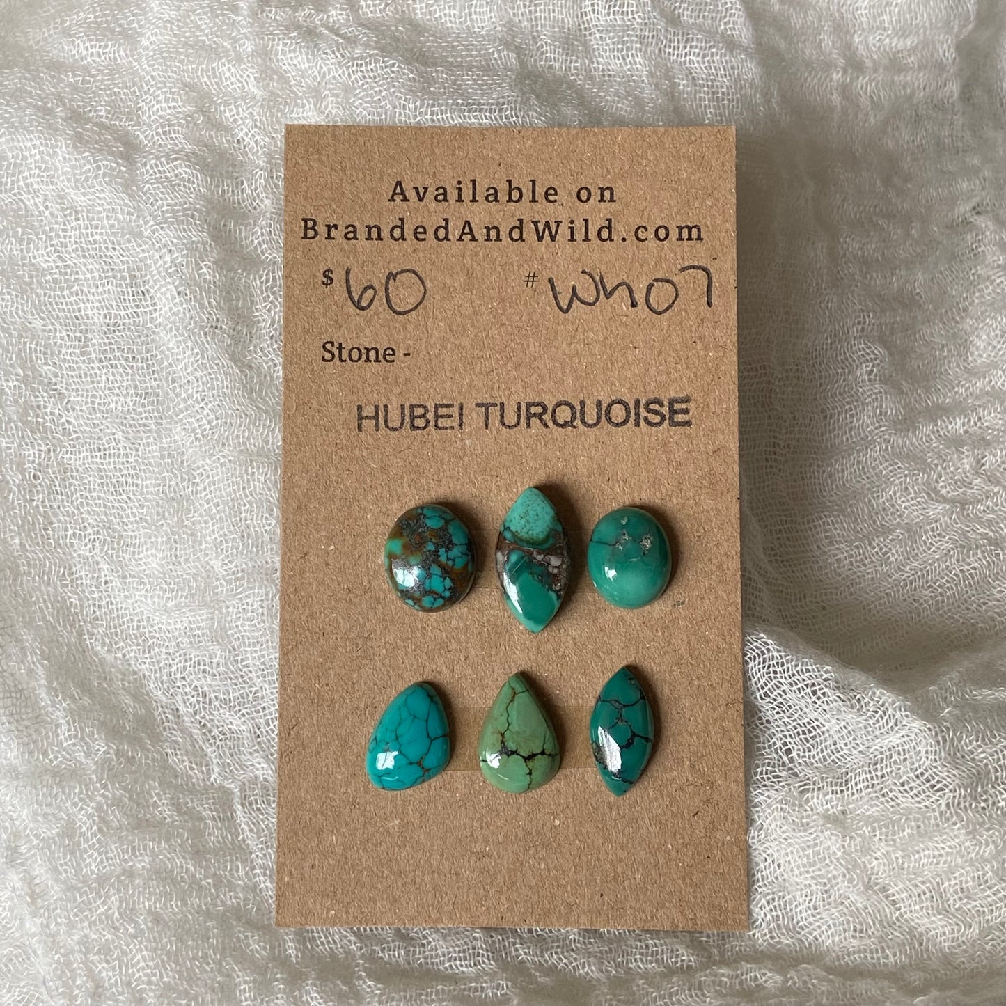 Hubei Turquoise Cabochon - Wh07