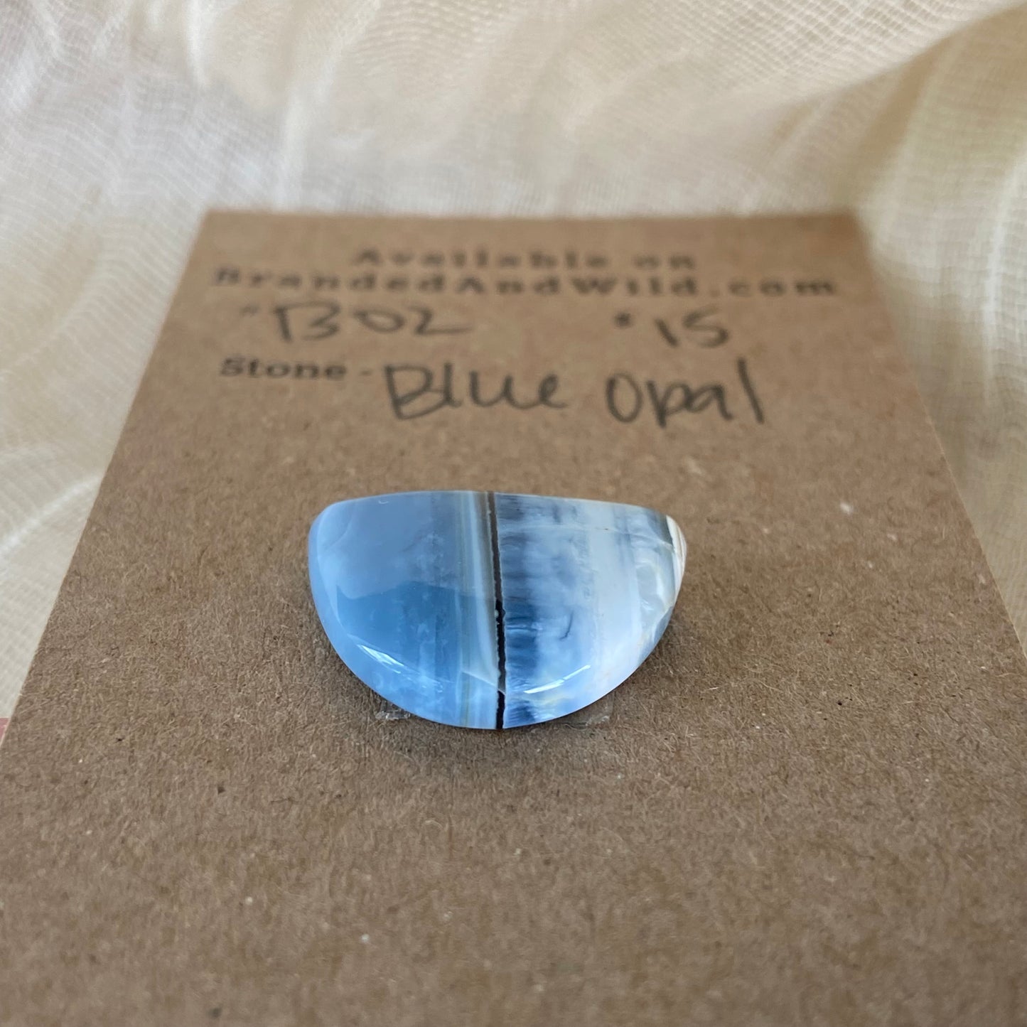 Blue Opal Cabochon - B002