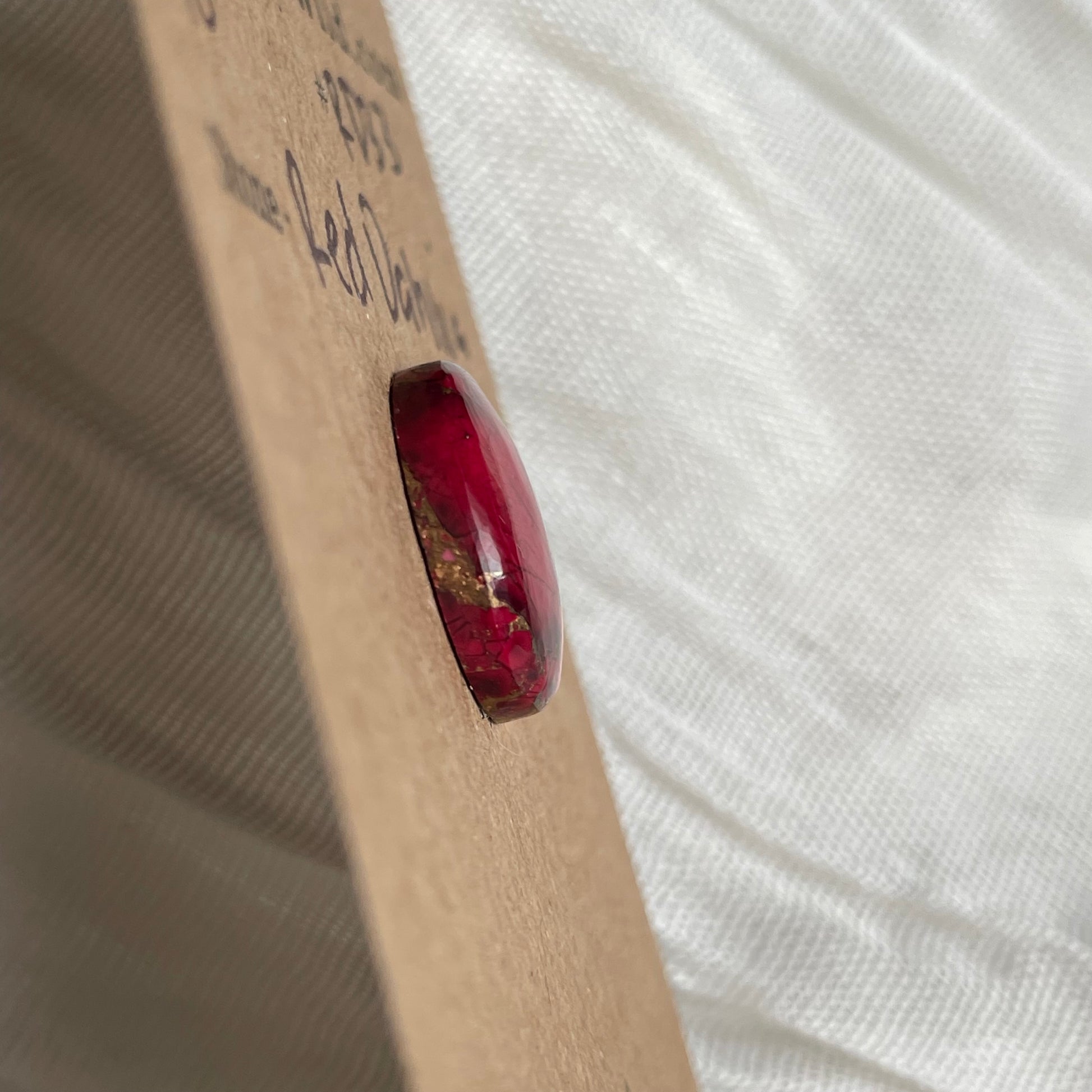 Red Dahlia Cabochon - RD33 7EFAB70A-097D-4EC8-B17C-23F3CC5E5EAE Brandedandwild.com