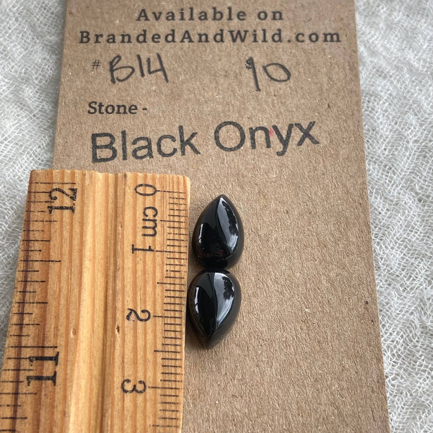 Black Onyx - Cabochon - B14
