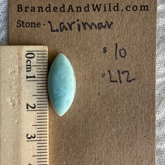Larimar Cabochon - L12