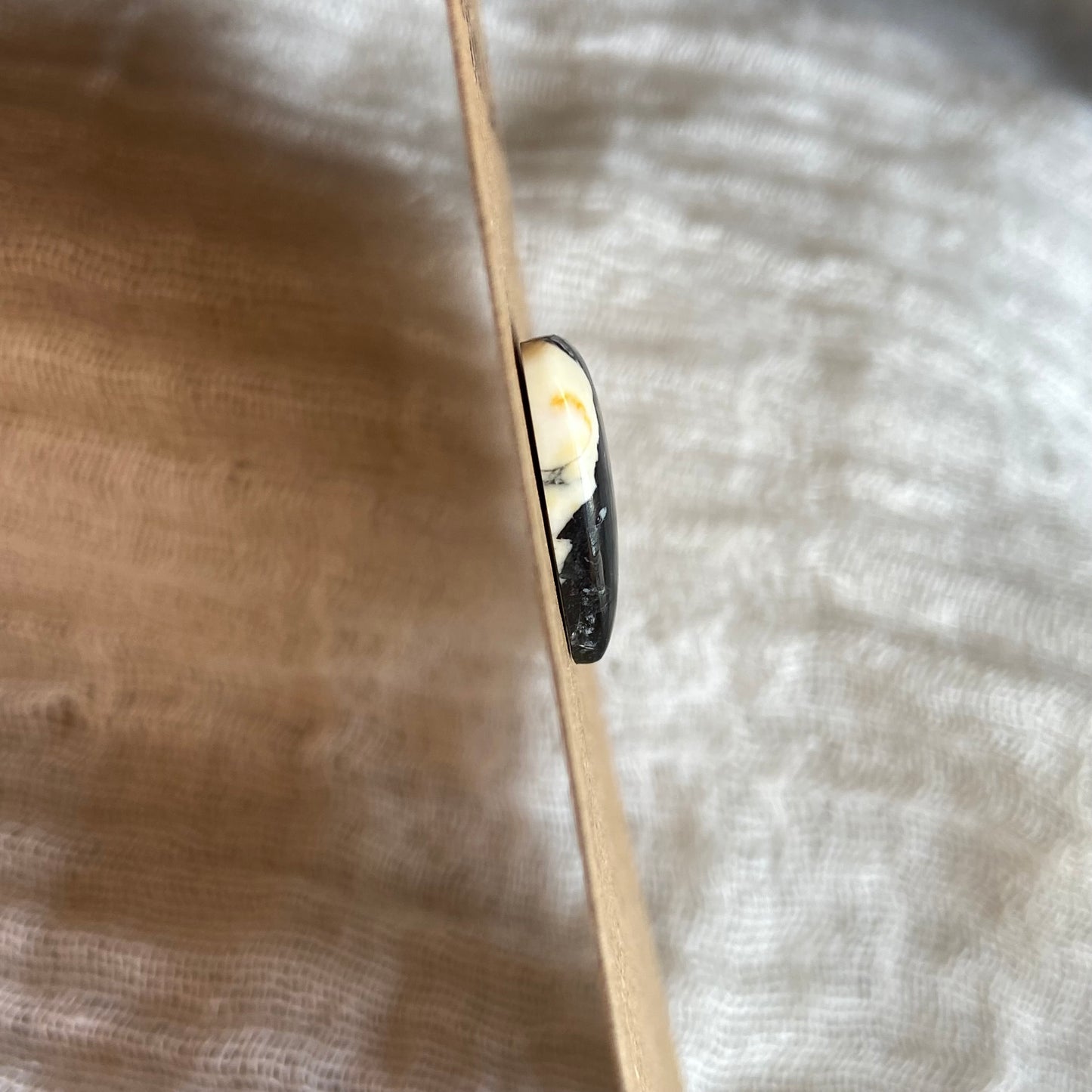 White Buffalo Cabochon - WB112