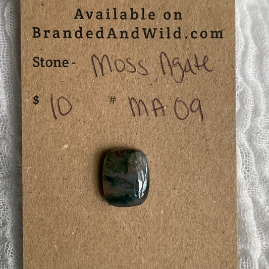 Moss Agate Cabochon- MA10