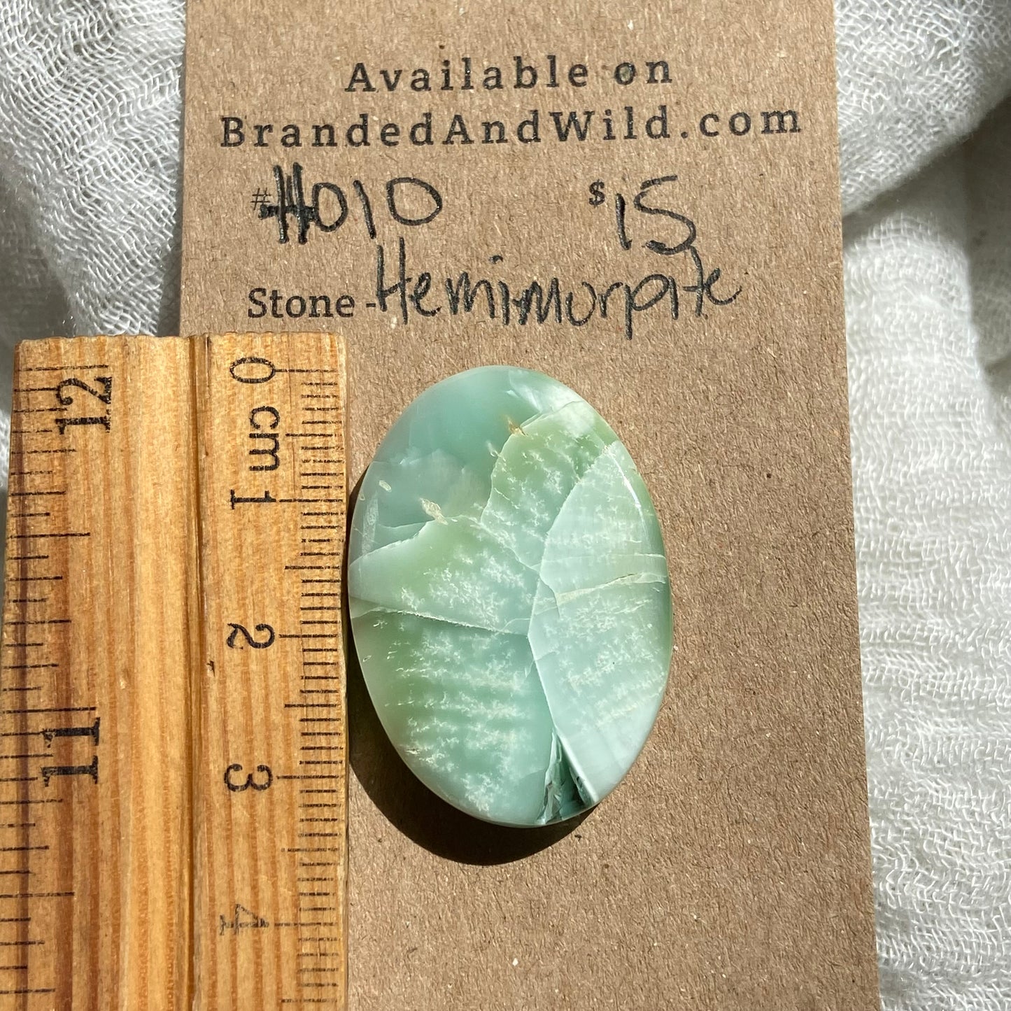 Hemimorite Cabochon - H10