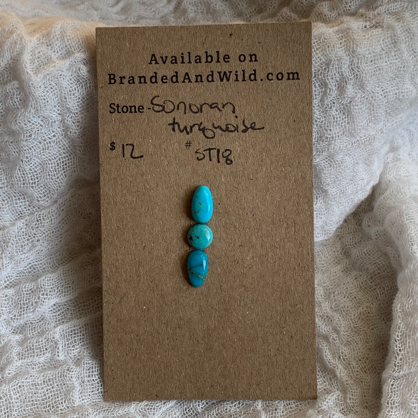 Sonoran Turquoise Cabochon - S018