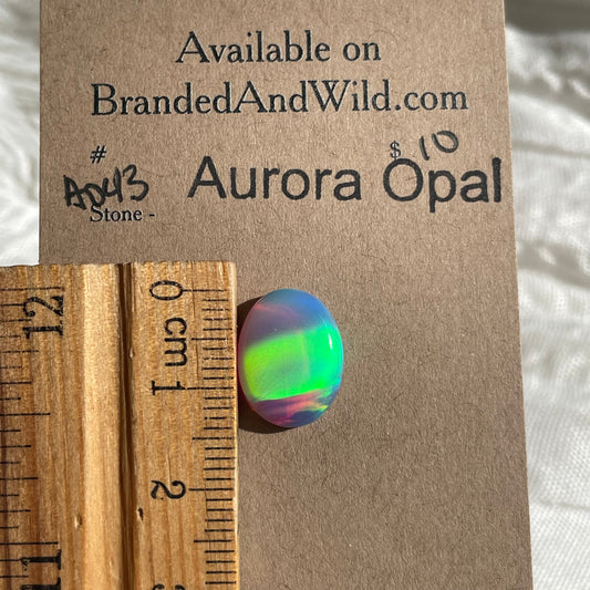 Aurora Opal Cabochon - A043 7FBF2F38-F943-4140-BCFF-34407B77AA68 Brandedandwild.com