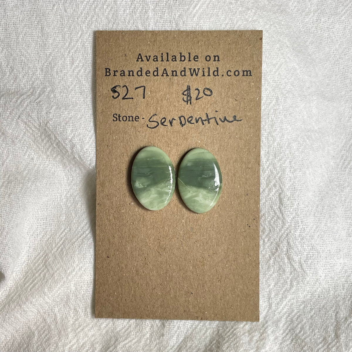 Serpentine - Cabochon - S27 7FD3168D-7A65-4EBD-9C61-2C536160365D Brandedandwild.com