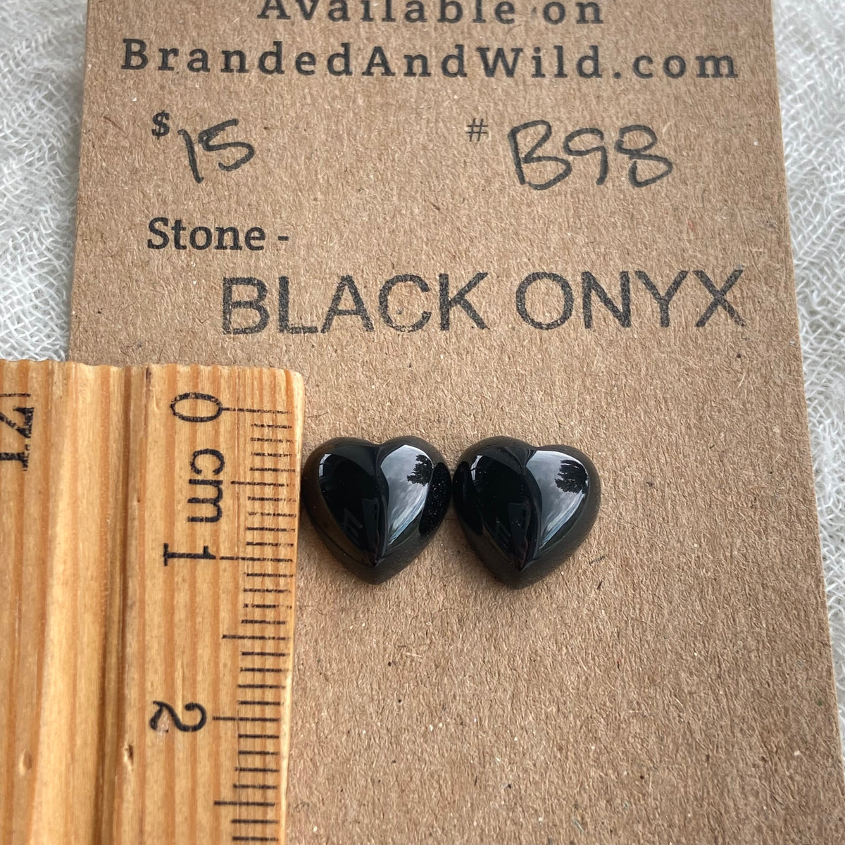 Black Onyx - Cabochon - B98