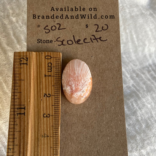 Scolecite Cabochon - S02