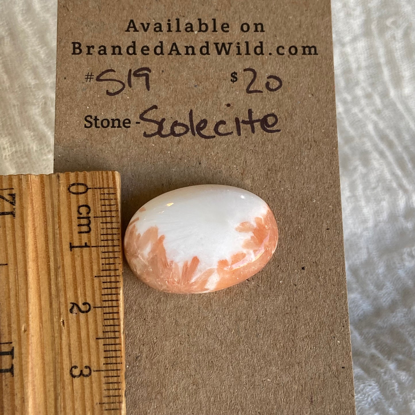 Scolecite Cabochon - S19