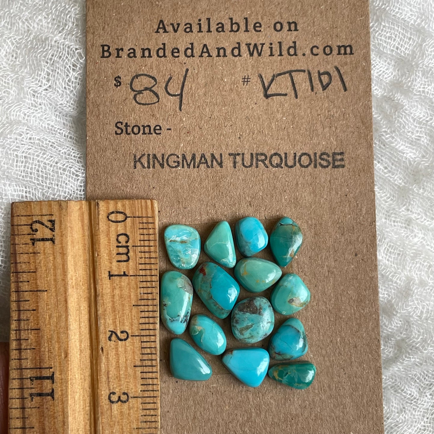 Kingman Turquoise Cabochon - KT101