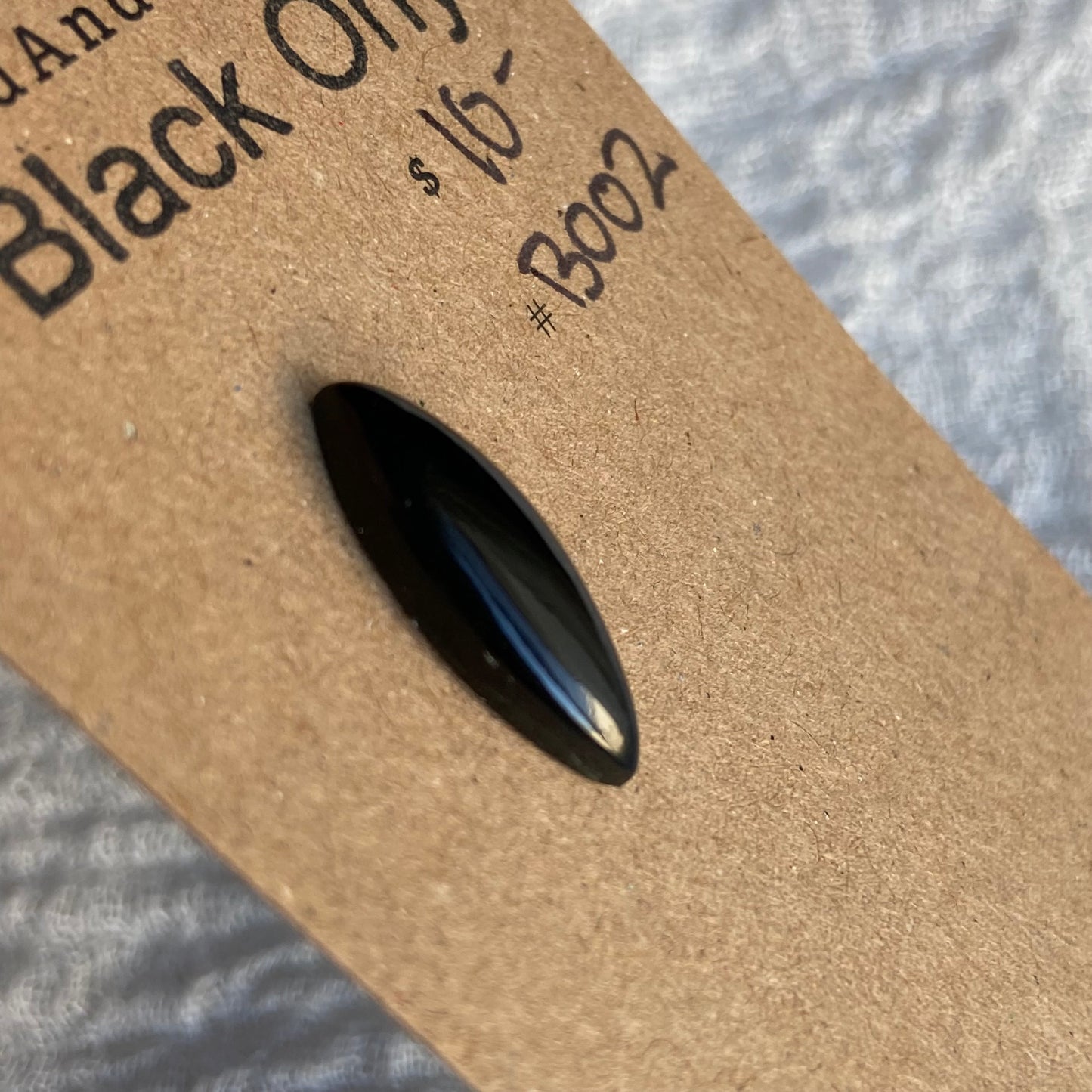 Black Onyx - Cabochon - BO02