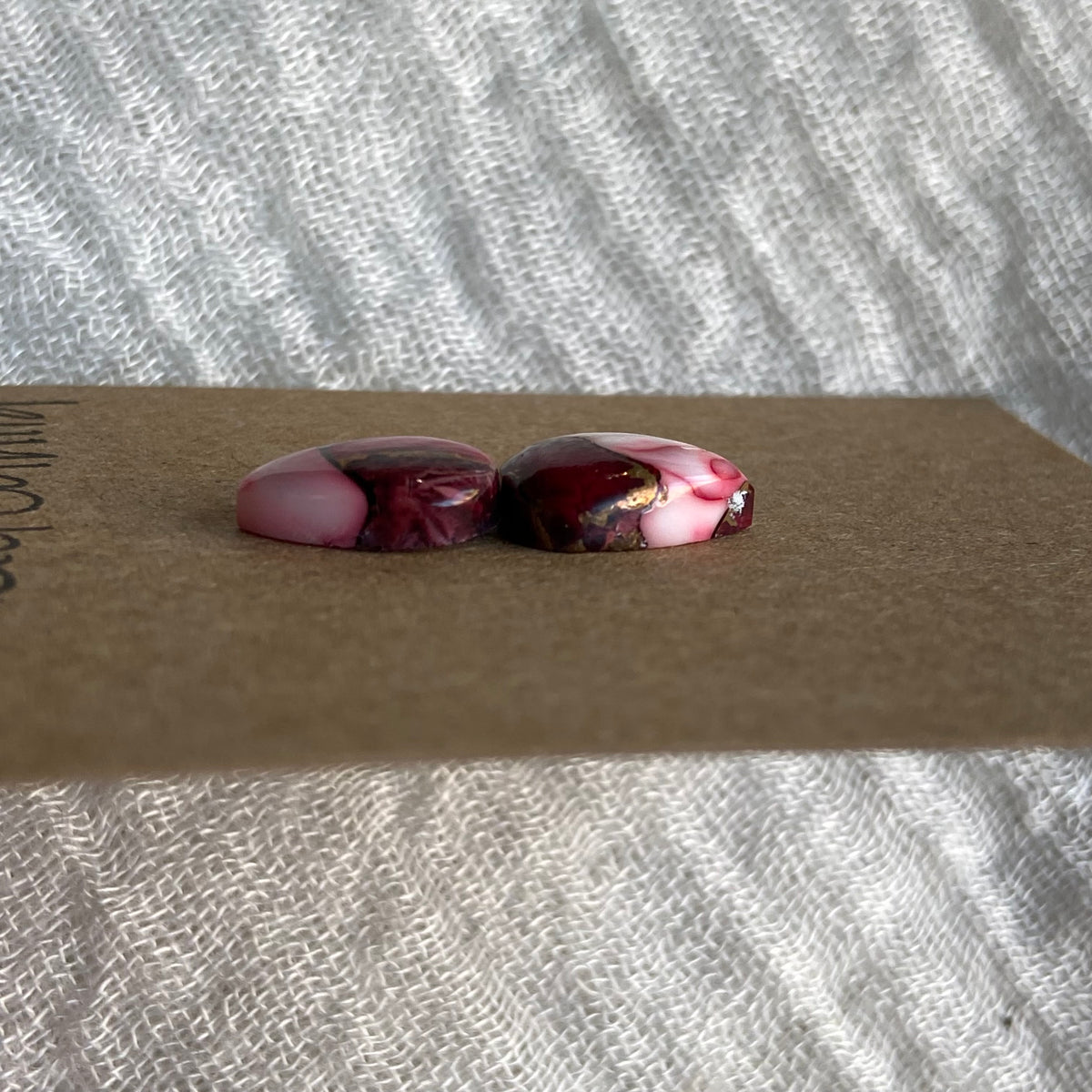 Red Dahlia Cabochon - RD12