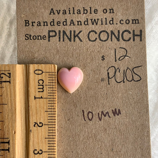 Pink Conch Cabochon - PC105
