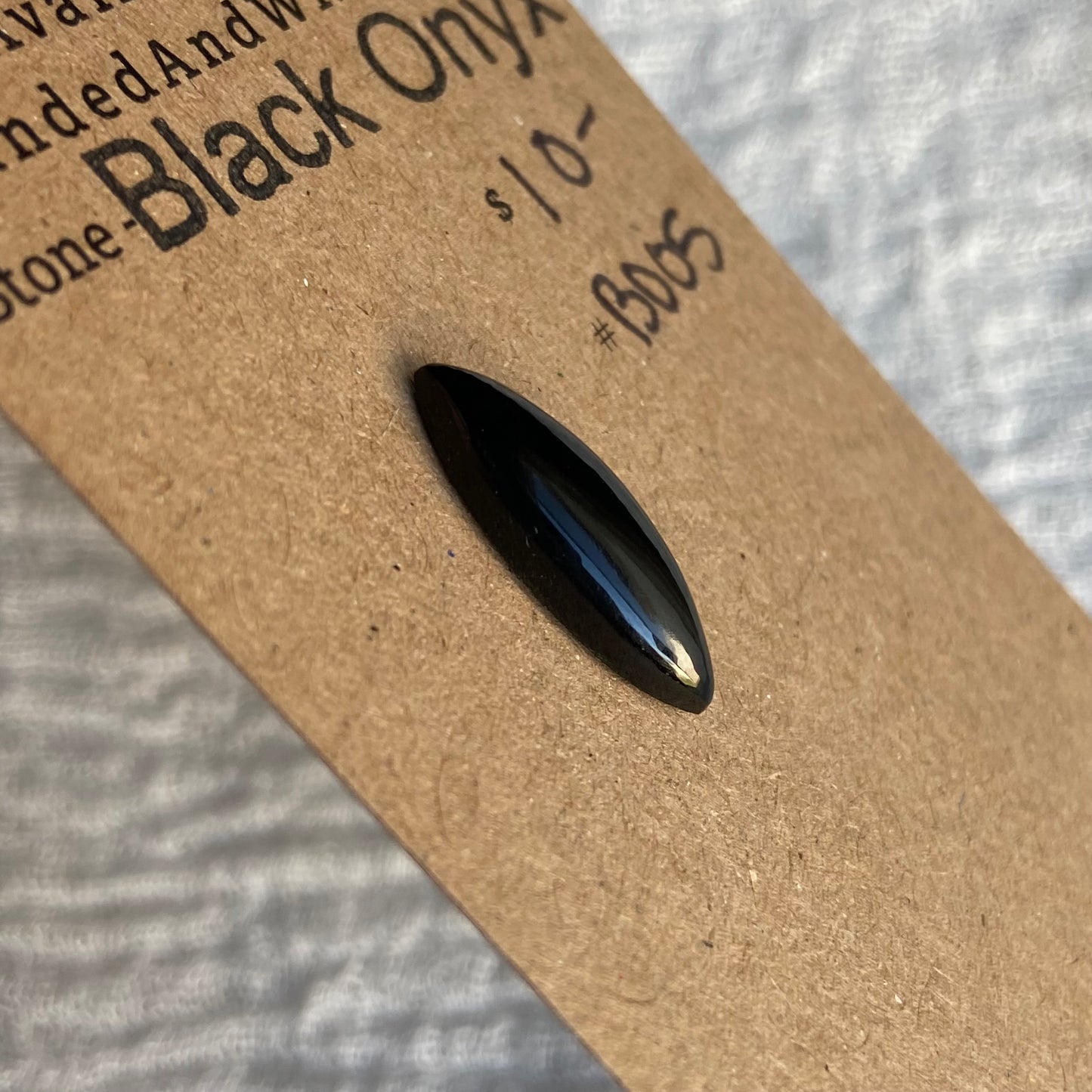 Black Onyx - Cabochon - BO05