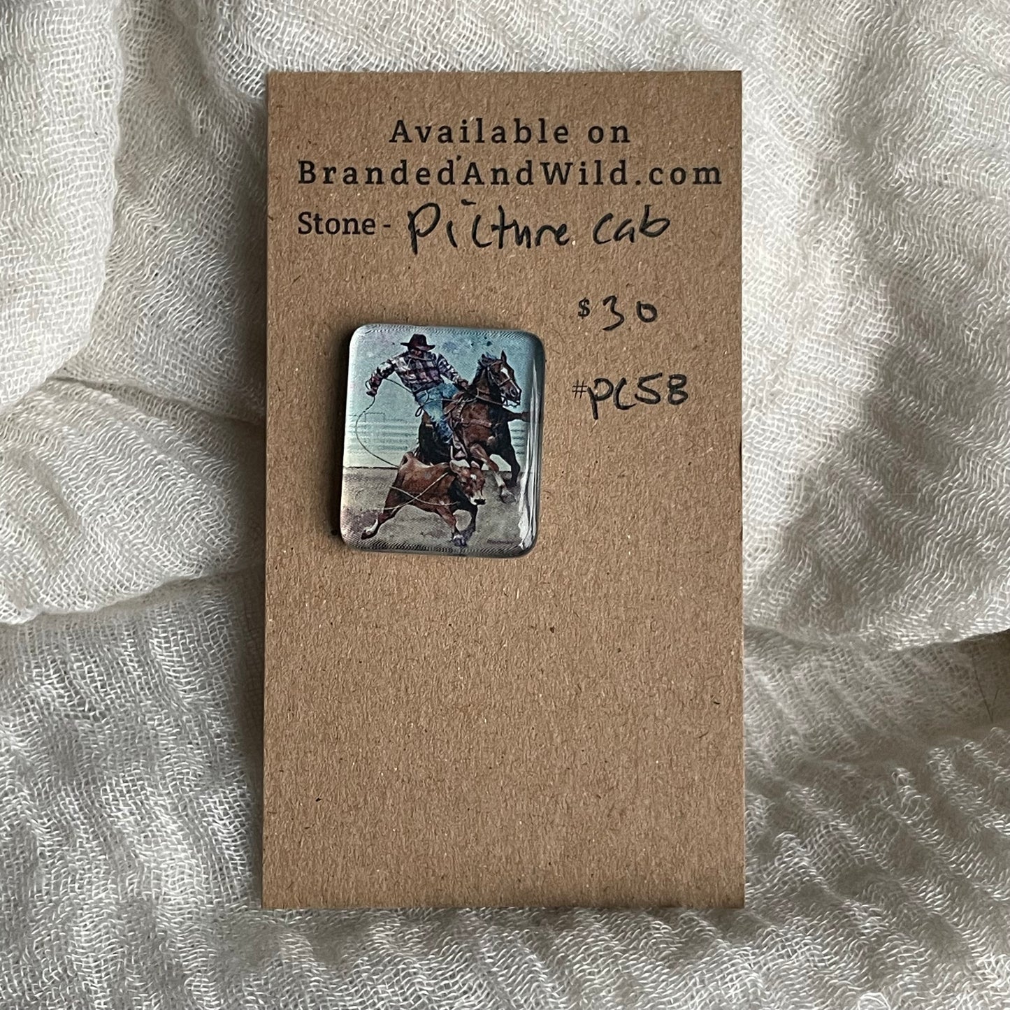 Picture Cabochon - Cabochon - PC58 80940B5D-3346-48E9-845C-DCBA8F172EDD Brandedandwild.com