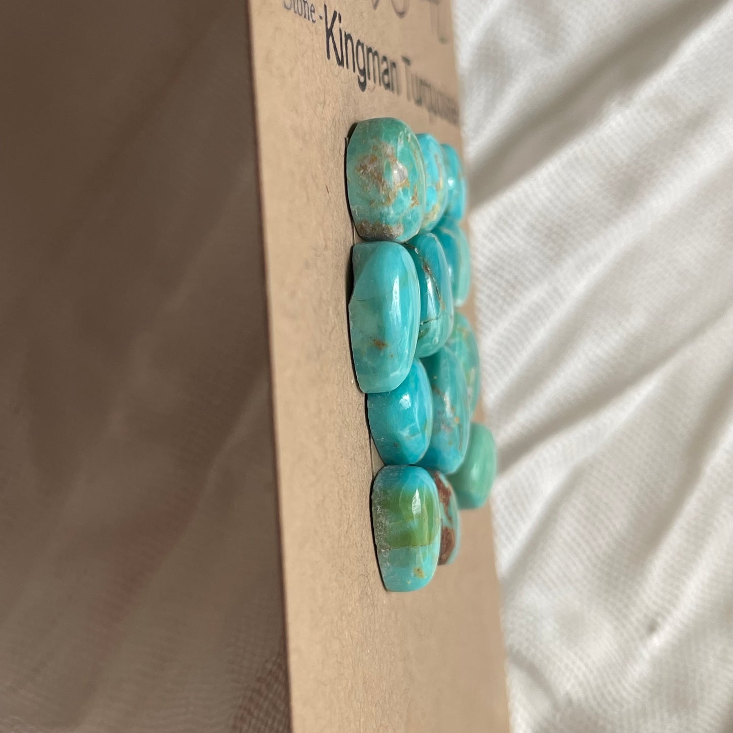 Kingman Turquoise Cabochon - KT120 80A6028F-2257-4DA5-8C84-526C984185D0 Brandedandwild.com