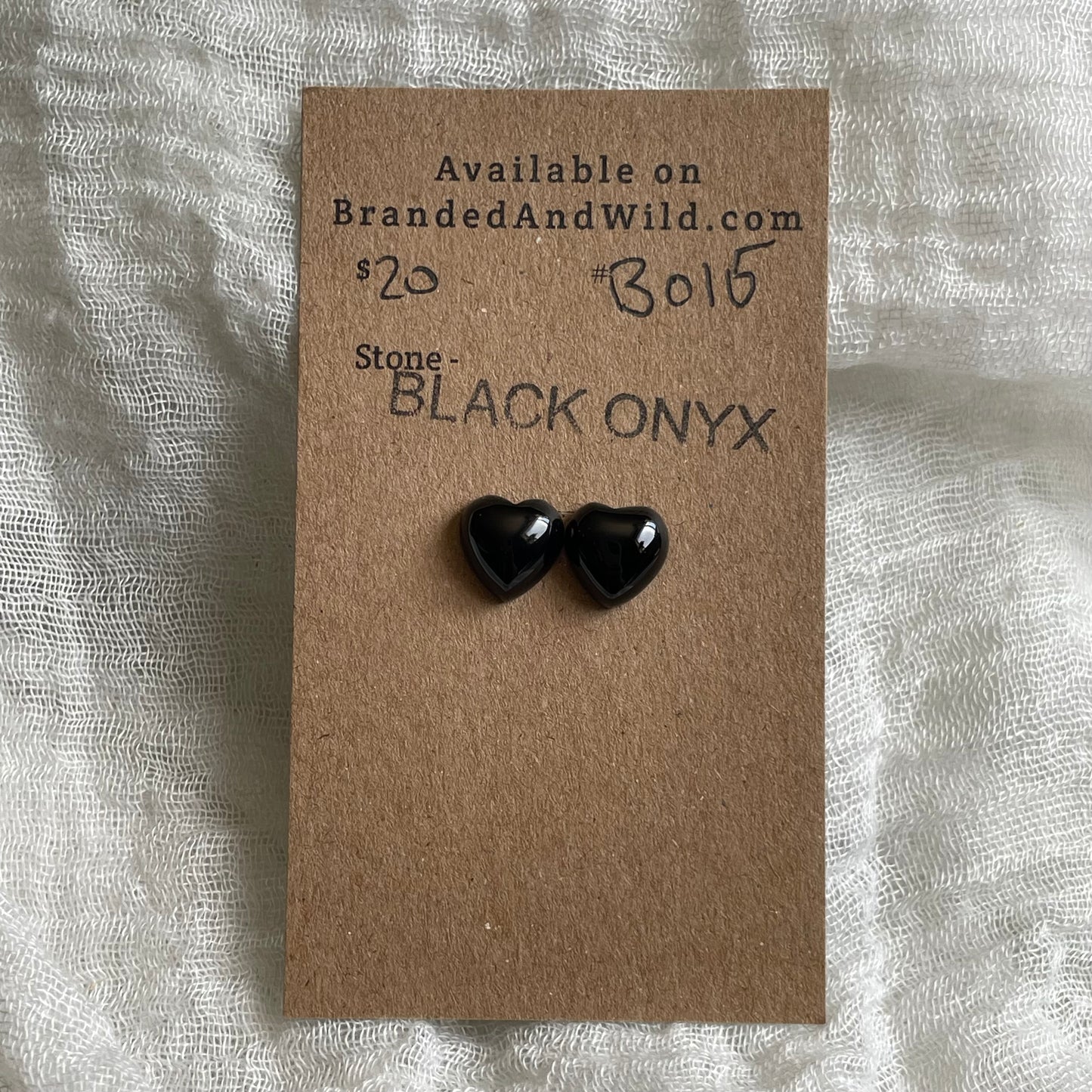 Black Onyx - Cabochon - BO15